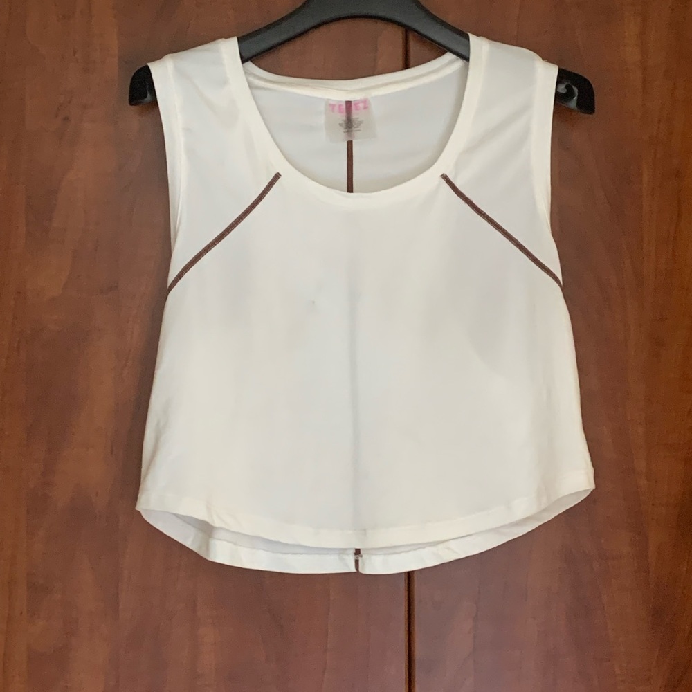 Terez New York Workit Cropped Tank